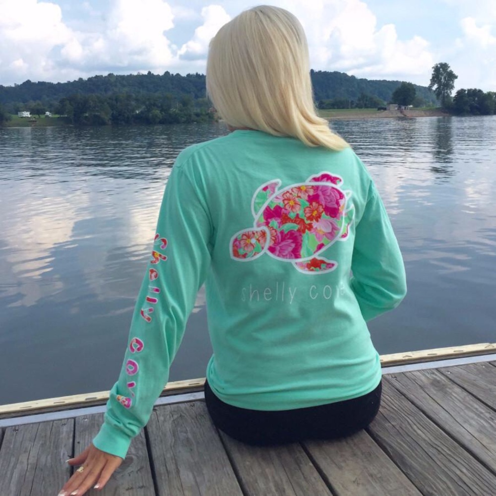 Shelly Cove Turquoise Shirt